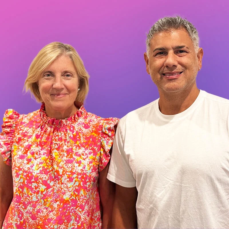 Dr. MaryAnn Miller and Michael Napolitano, owners of Level Up Med Spa